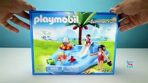 Playmobil Summer Fun Water Building Toy Playset plus sea animal toys