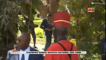 Les Lions presque au complet à la salle des banquets du palais