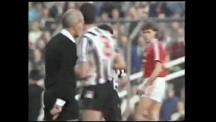 Newcastle United - Manchester United 27-11-1988 Division One
