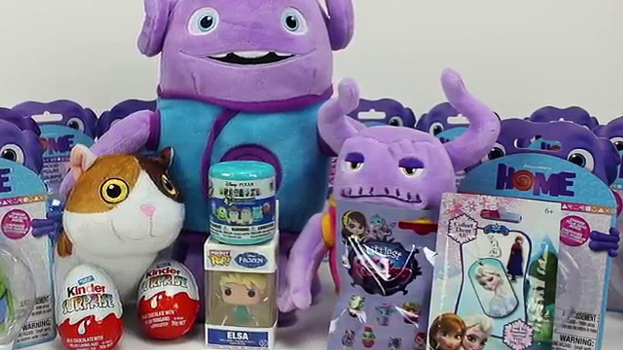 DreamWorks HOME Mood Figures POP Elsa FROZEN Kinder Surprise Eggs Littlest Pet Shop Mashems