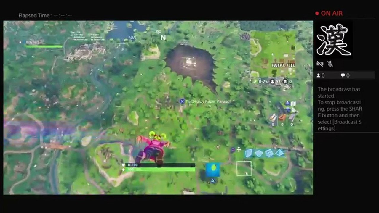 Fortnite game play