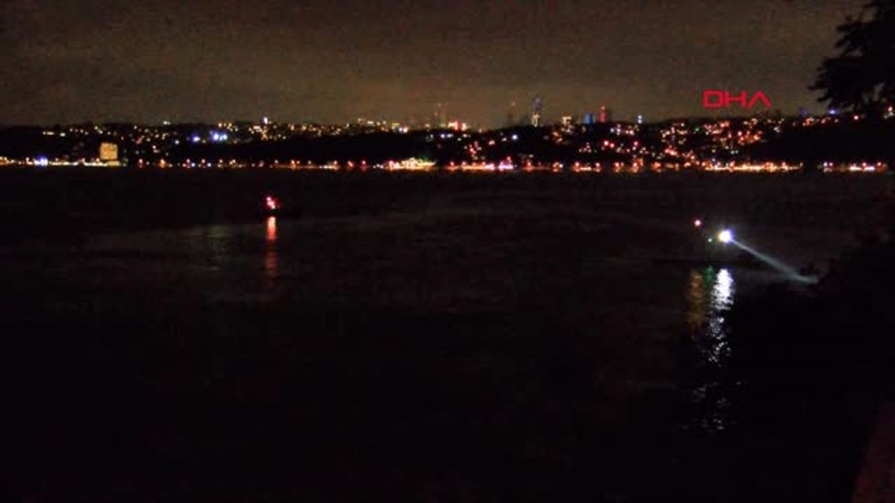 Sarıyer'de Denize Düşen Asker Bulunamadı