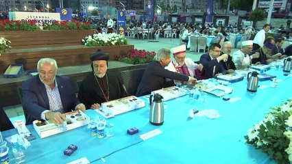 Taksim Meydanı'nda 'birlik sofrası' - İSTANBUL