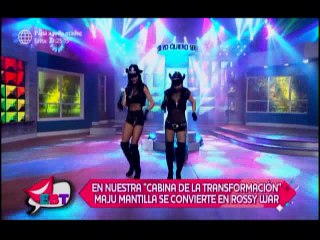 Maju Mantilla Baila y Canta Como Rossy War