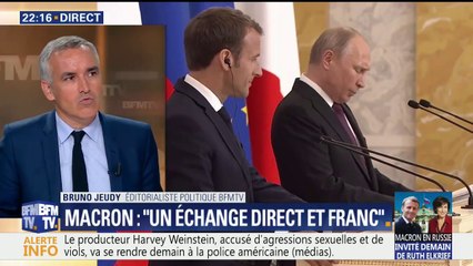 Que faut-il retenir de l'échange entre Emmanuel Macron et Vladimir Poutine?