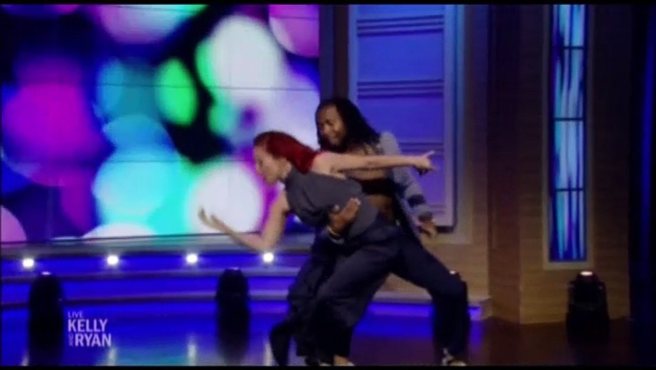 Josh Norman & Sharna Burgess - Live With Kelly & Ryan