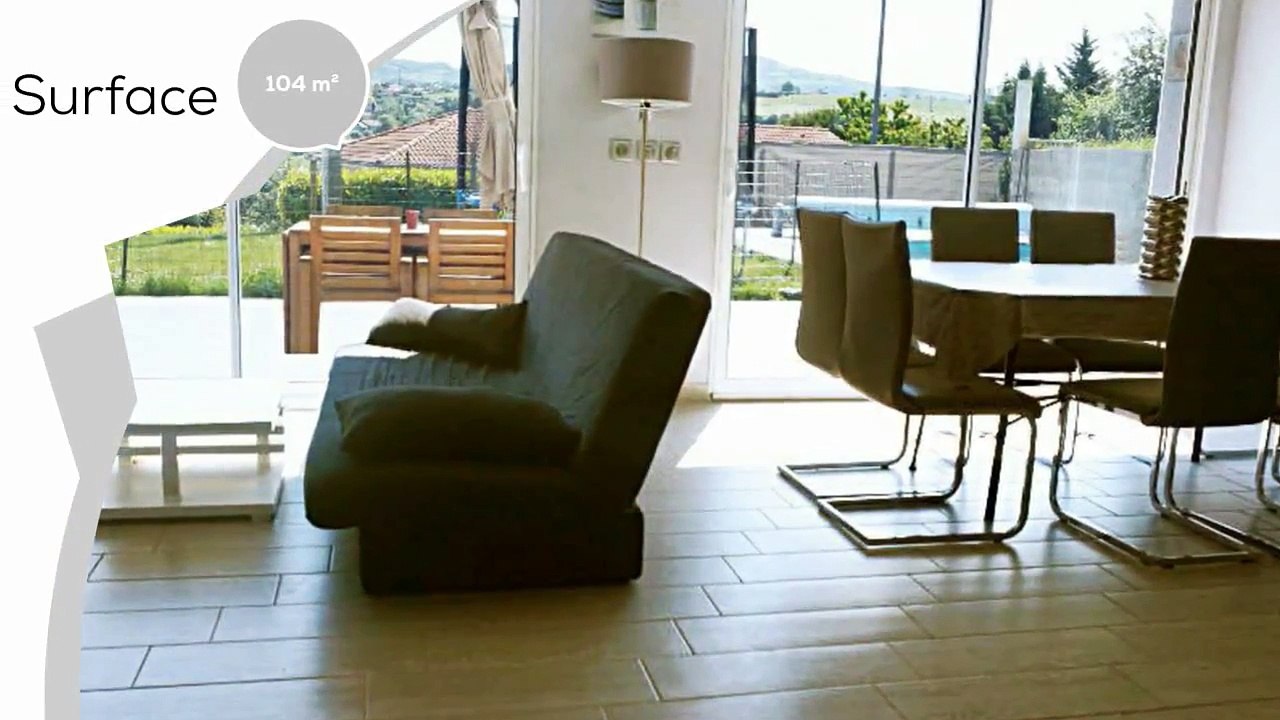 A vendre - Maison - RIVE DE GIER (42800) - 5 pièces - 104m²