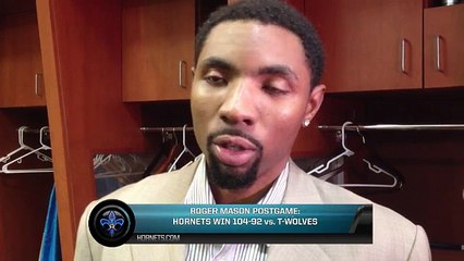 2013 - 1/11/2013 Roger Mason Jr. Postgame