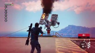 14 minutes of justcause 3 game-play on the alianware alpha i5