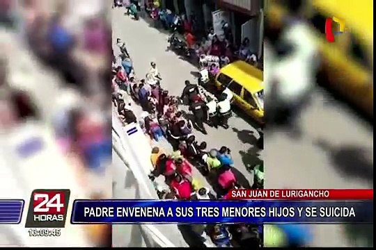 San Juan de Lurigancho: padre envenena a sus tres menores hijos y se suicida