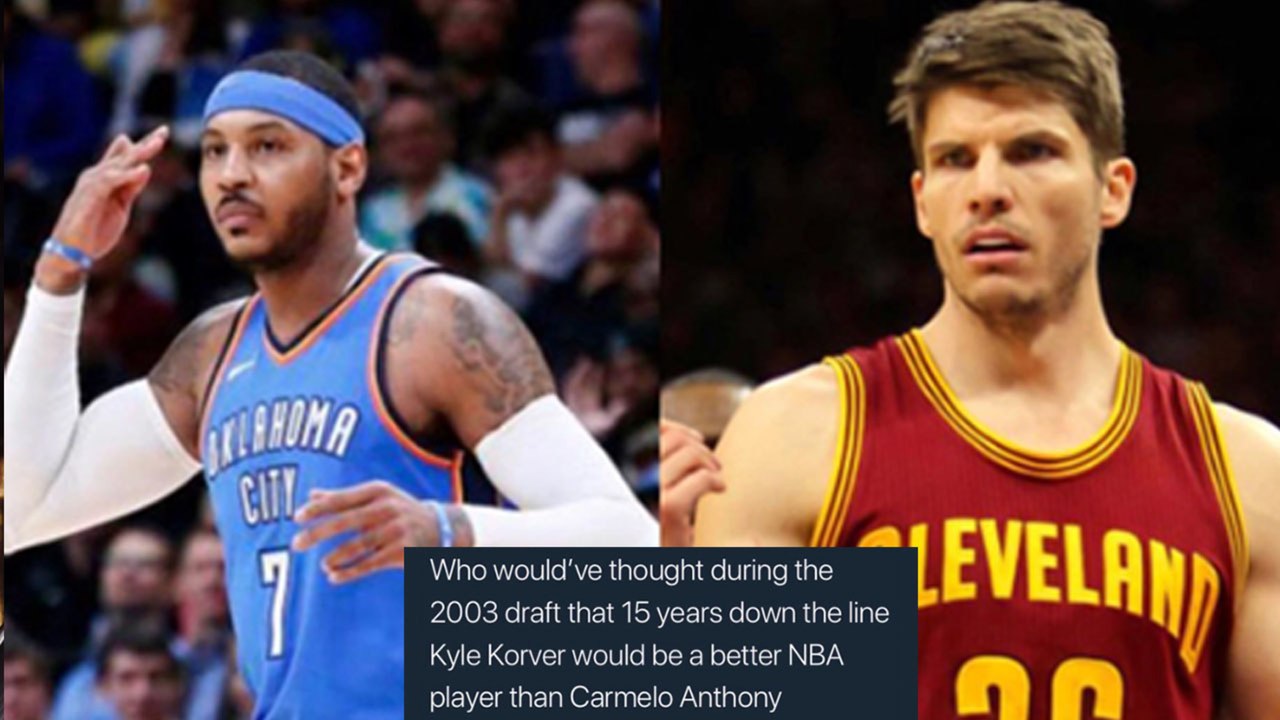 Carmelo Anthony FLIPS OUT Over Instagram Post Calling Kyle Korver Better