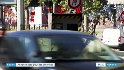 Radars : année record pour les amendes