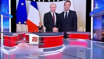 Diplomatie : des convergences entre Vladimir Poutine et Emmanuel Macron ?