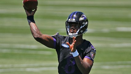 Palmer: Ravens had a special offensive package devoted to Lamar Jackson in Thursday's OTAs