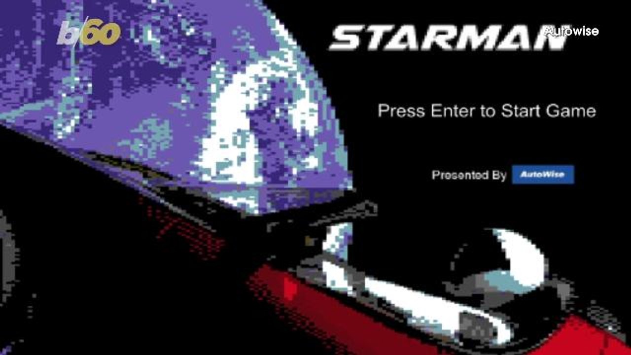 New Video Game: Drive Elon Musk's Tesla Roadster Past Asteroids, Spaceships, and Jeff Bezos