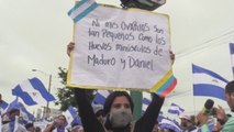 Manifestantes se toman principales calles y carreteras de Nicaragua