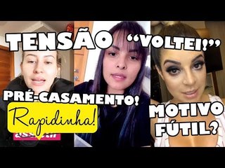 “DANDO TUDO ERRADO” NIINA revela PERRENGUE PRÉ-CASAMENTO | THAYANE REAPARECE MAS NÃO CITA LUCCAS