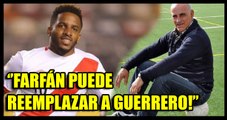 Antonio Alzamendi: Jefferson Farfán puede reemplazar a  Paolo Guerrero en la Selección Peruana