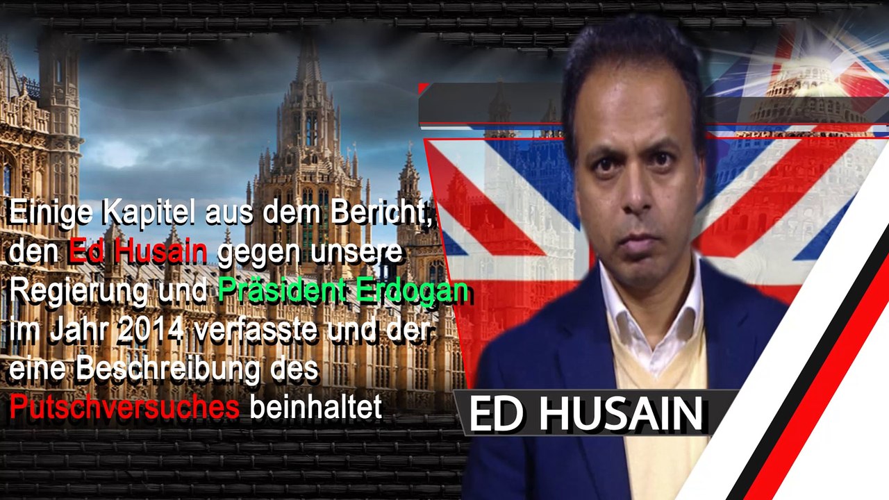 Einige Aussagen von Ed Husain über seine Person 'Allah, der Islam, der Koran und alle Muslime sind von den folgenden Äußerungen ausgenommen“