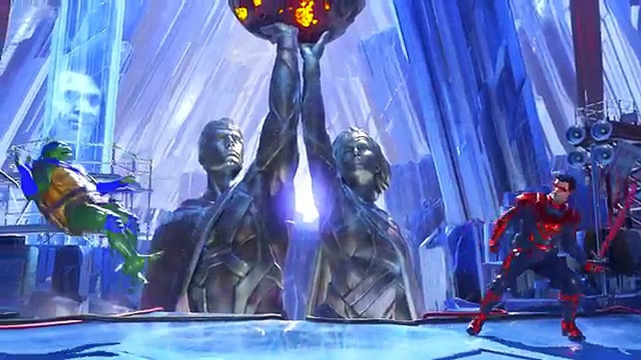 INJUSTICE 2 - NINJA TURTLES SHREDDER CLASH REFERENCE!