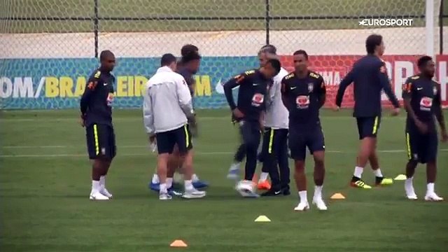 Neymar Jr de retour à l'entrainement... avec le Brésil