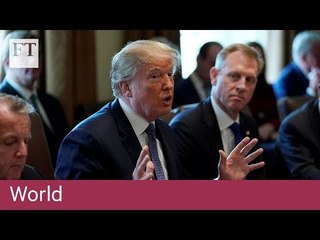 Donald Trump condemns alleged Syria chemical attack