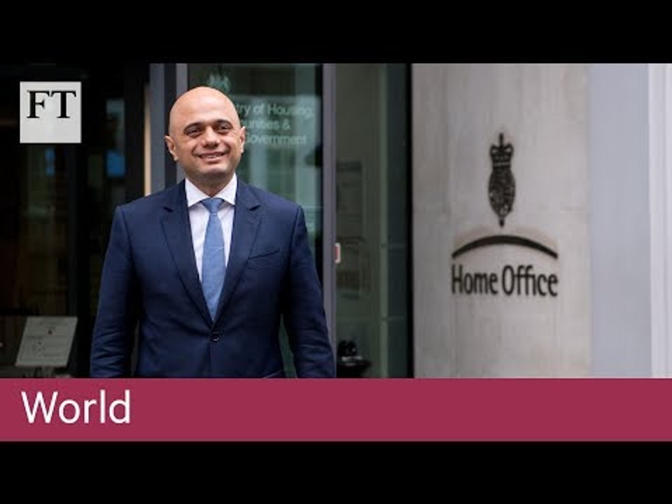 Who is Britain's new home secretary?