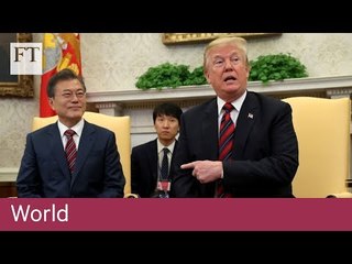 Download Video: Trump casts doubt on summit with Kim Jong Un