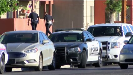 Скачать видео: Double Homicide Suspect Shot by Sheriff's Deputies in Colorado Walmart Parking Lot