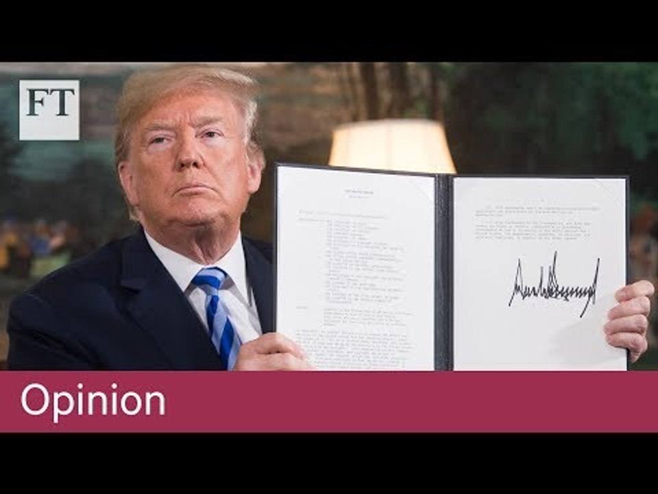 Iran pullout 'biggest transatlantic rupture since Cold war'