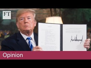 Iran pullout 'biggest transatlantic rupture since Cold war'