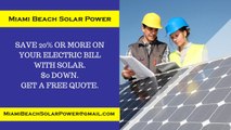 Affordable Solar Energy Miami Beach FL - Miami Beach Solar Energy Costs