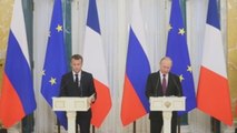 Putin y Macron instan a EEUU a seguir negociando con Irán y Corea del Norte