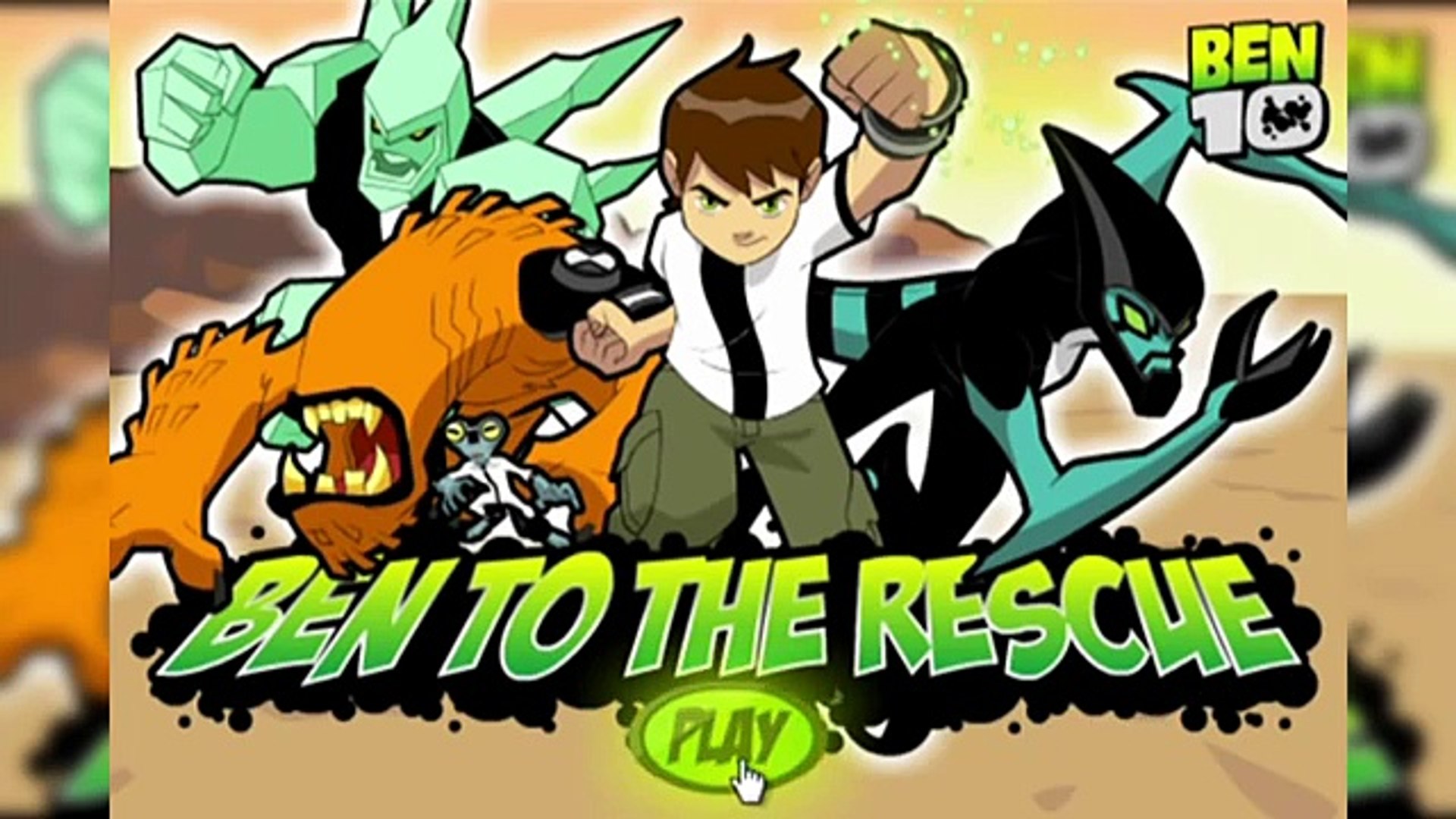 Cartoon Network Games: Ben 10 - Ben To The Rescue