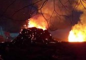 Lava Fountains Form From Kilauea Volcano in Hawaii's Leilani Estates