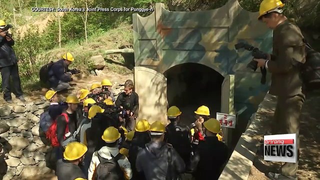 North Korea's dismantling of Punggye-ri nuclear test site unveiled