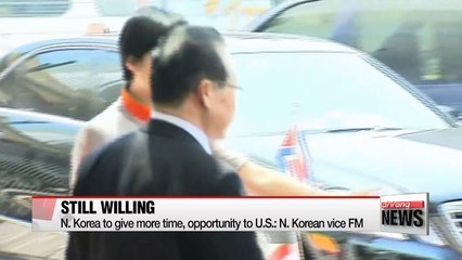 N. Korea still willing to hold summit with Washington