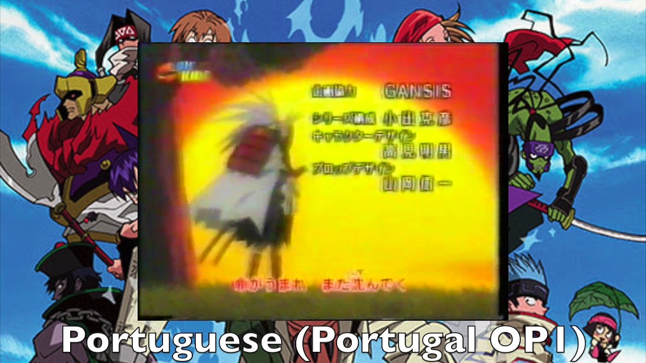 Shaman King Opening Multilanguage Comparison