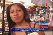 La Victoria: desalojan a golpes a más de 50 ambulantes de Gamarra