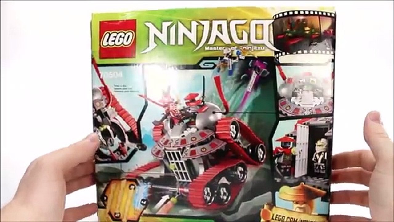 LEGO Ninjago 70504 Garmatron Final Battle w Zane Elemental Ice Blade vs General Kozu Speed Build