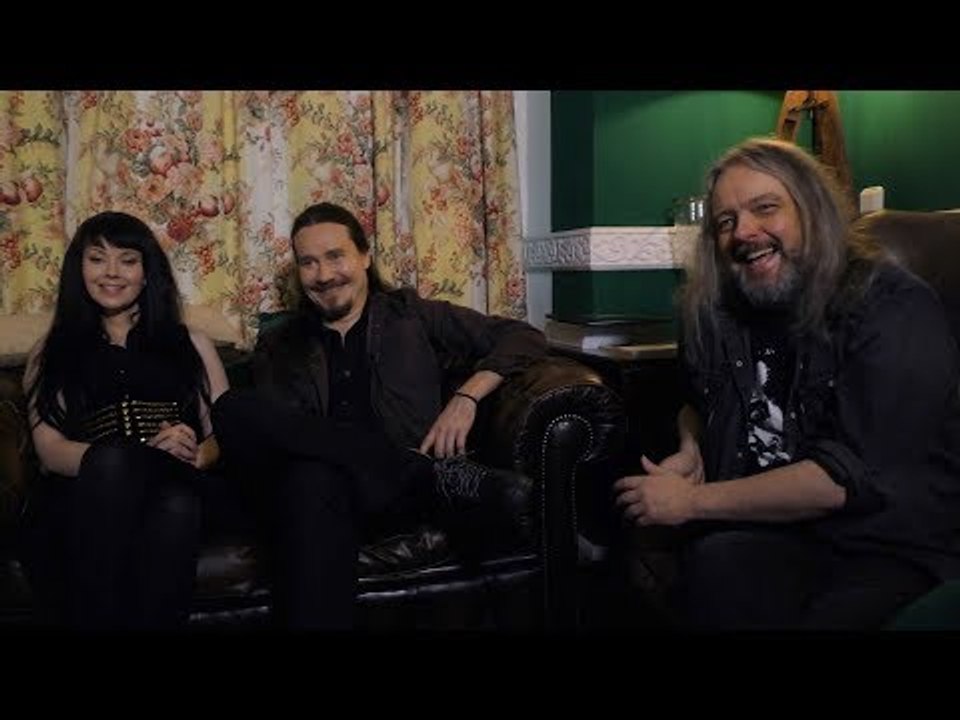 AURI interview - Johana Kurkela, Tuomas Holopainen, & Troy Donockley (part 1)