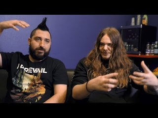 Of Mice & Men interview - Aaron and Valentino (part 1)