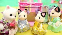 Juguetes en español - Día de compras con las niñas en la Boutique de juguete de Calico Critters