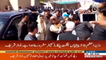Nawaz Sharif blasted Imran, Musharaf outside NAB court