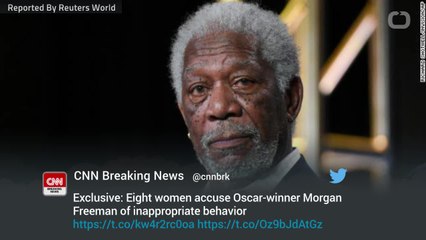 Actor Morgan Freeman Accused of Inappropriate Behavior, Harassment