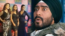 Ajay Devgn makes FUN of Kajol's wax statue with THIS VIDEO ! |FilmiBeat