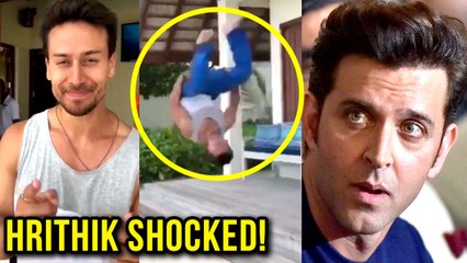 Tiger Shroff Deadly Stunt | Accepts Hrithik Roshan's Challenge | Nominates Sonam Kapoor & KJo