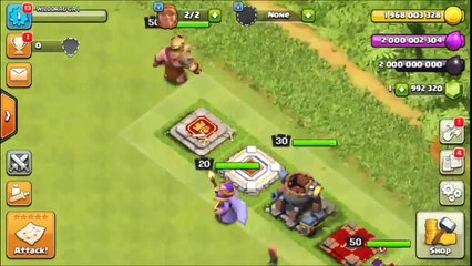Max ×6 Multi Mortar Vs All Heros - Maze base - Clash of clans