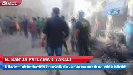 El bab'da patlama 4 yaralı