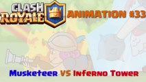 Clash Royale Animation - 33_ Musketeer VS Inferno Tower (Parody) ( 1080 X 1920 )